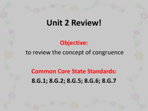 Unit 1 Review!