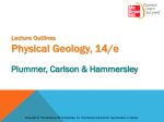 Powerpoint Presentation Physical Geology, 10/e