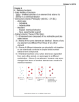 Chapter 4 4.1 Defining the Atom • Early Models of the Atom atom