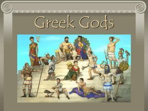 Greek Gods - World of Teaching