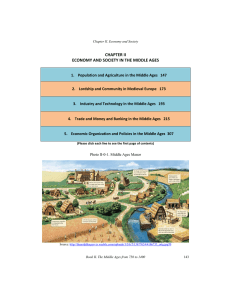 chapter ii economy and society in the middle ages