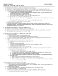 Organic Chemistry Lecture Outline Chapter 20: Carboxylic Acids