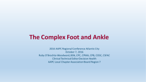 The Complex Foot and Ankle