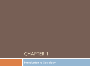 Powerpoint - Coach Simpson`s Sociology Class Site