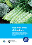 National Meal Guidelines