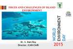 issues and challenges of island environment