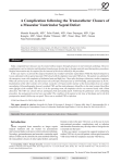 A Complication following the Transcatheter Closure of a Muscular