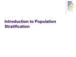 Introduction to Population Stratification