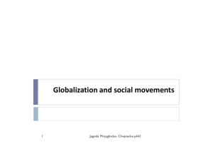 Globalization and social movements