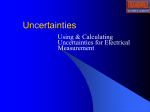 Uncertainties - transmille.net