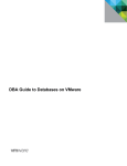 DBA Guide to Databases on VMware