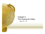 Chapter 5 The Huang He Valley