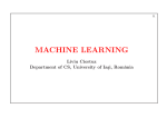 machine learning - Universitatea „Alexandru Ioan Cuza”