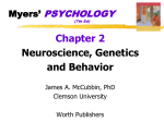 Ch. 2 - Biological Basis of Behavior PowerPoint