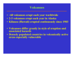 Volcanoes