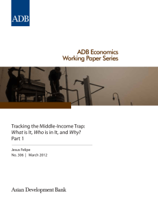 Tracking the Middle-Income Trap