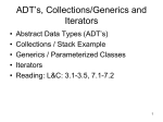 Abstract Data Types (ADT`s)