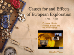 European Exploration Causes and Reasons (2008).