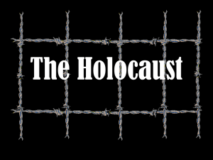 Timeline Of The Holocaust