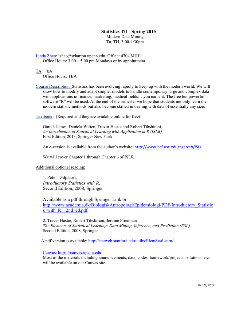 an introduction to statistical learning odf an introduction to statistical learning odf