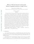 Effects of Mutual Transits by Extrasolar Planet