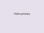 F324 summary - Macmillan Academy