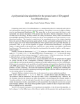 A polynomial-time algorithm for the ground state of 1D gapped local