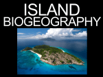 Island Biogeography - aiss-dp-ess