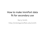 How to make ImmPort data fit