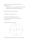 Sample Space Ω: The set of all possible outcomes in an experiment