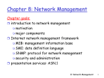 Network Management - Brock Computer Science
