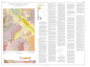 geologic map of the pocatello south quadrangle, bannock and