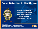 Fraud Detection in Healthcare
