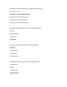 MCQs endoc practice