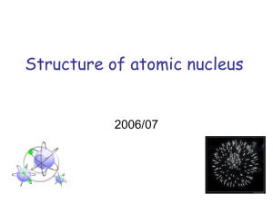 Atomic shell model