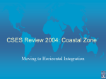 CSES Review 2004: Coastal Zone
