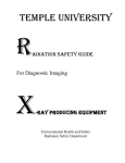 Radiation Safety Guide for Diagnostic Imaging X