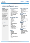 New Horizons Courseware Outlines