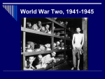 World War Two, 1941-1945