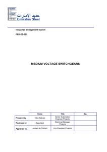 PRD-ES-053-Medium Voltage Switchgears R1