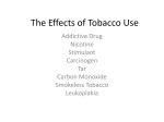 The Effects of Tobacco Use