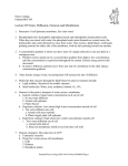 Lecture 05 Notes: Diffusion, Osmosis and Membranes