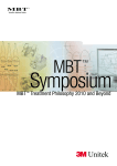 MBT™ Treatment Philosophy 2010 and Beyond