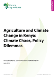 Agriculture and Climate Change in Kenya: Climate Chaos, Policy