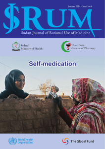 Self-medication - World Health Organization