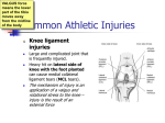Common Athletic Injuries