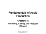 Fundamentals of Audio Production - Info