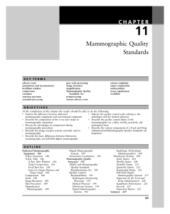 Mammographic Quality Standards