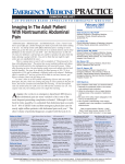 Imaging In The Adult Patient With Nontraumatic