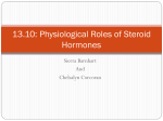 13.10: Physiological Roles of Steroid Hormones